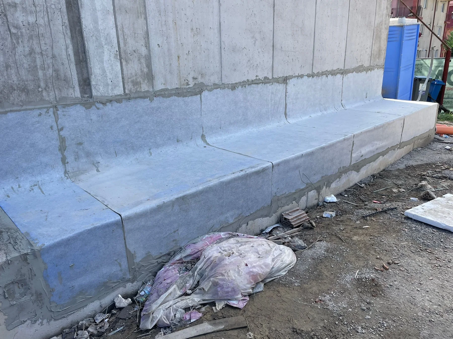 Continuitate de sistem pe detaliu de elevație